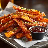 Proper PubStyle Crispy Baked Sweet Potato Irish Fries