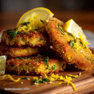 Chickpea Milanese: Crispy Vegan Milanese Recipe with Fresh Lemon Zest