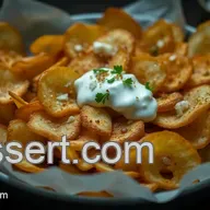 Easy Crunchy Onion and Sour Cream Chips: A Homemade Snack Delight