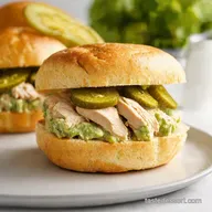 Dillicious Pickle Dill Chicken Salad Sandwiches