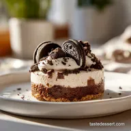 Easter Dirt Cake with Chocolate Cookie Base for 12 Servings