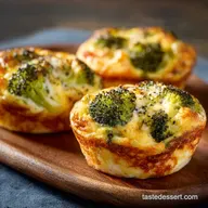 Broccoli and Cheese Egg Muffins Quick High-Protein Breakfast