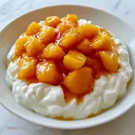 Peach Parfait for 4 Servings