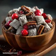 The Best Festive Reindeer Chow Recipe Quick Easy Christmas Muddy Buddies