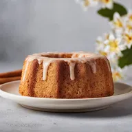 Cinnamon Cake with Cream Cheese Glaze in 55 Minutes
