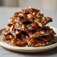 Pecan Pie Bark: Buttery and Crisp