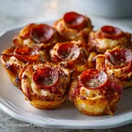Easy Pizza Rose with Pepperoni for Valentines Day Helen G - Quick Recipe