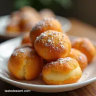 Golden Puffs of Joy Easy Classic Italian Zeppole Doughnuts
