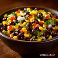 Fiesta Bean Salad: Zesty Black Bean and Corn Salad for BBQ