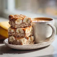 Energizing Banana Oatmeal Bar with Peanut | Healthy Snack