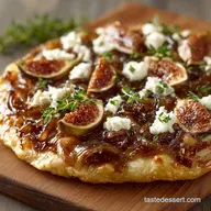 Fig Caramelized Onion and Goat Cheese Pizza: Restaurant-Quality Gourmet Pizza