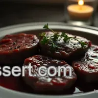 Delicious Filet Mignon Medallions with Red Wine Reduction Recipe