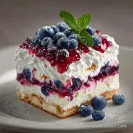 Flag Ice Cream Cake for 16 Servings