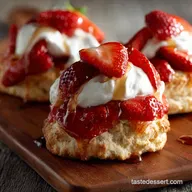 Strawberry Shortcake Recipe: Flaky Scone-Style Shortcakes