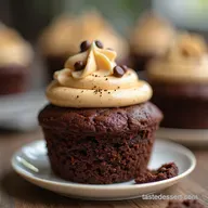 The Ultimate Fudge Brownie Cupcakes with Cookie Dough Frosting