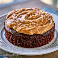 Fudge Chocolate Peanut Butter Cake for 12