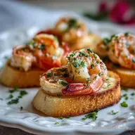 Delicious Valentines Day Finger Food Idea with Garlic Shrimp: Snappy & Buttery