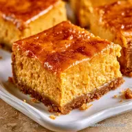 Glutenfree Pumpkin Cheesecake Bars Baked