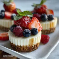 Gnome Mini Cheesecakes Recipe: No Bake Treats
