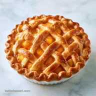 Grandma Canned Peach Pie: Flaky Crust