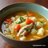 Grandmas Chicken Cabbage Soup A Bowl of Comfort