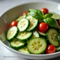Grannys Fresh Cucumber Salad An Easy Summer Classic