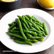 Garlic Green Beans Saut&eacute;ed with Lemon Butter