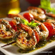 Grilled Pesto Shrimp Skewers: Easy 30-Minute Summer Dinner