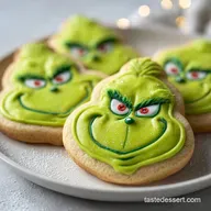 grinch sugar cookies