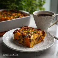 Healthy Breakfast Casserole: High Protein & Make Ahead