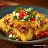 Cornbread Casserole: The Ultimate Hearty Chili-Cheese Sunday Supper
