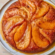 Italian Pear Cake with Almond Flour