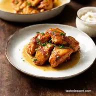 Sticky Honey Mustard Chicken Thighs - My Weeknight Winner!