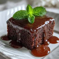Hot Chocolate Poke Cake Ready in 50 Minutes