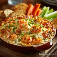 Hot and Spicy Buffalo Shrimp Dip: Creamy Baked Football Food Star
