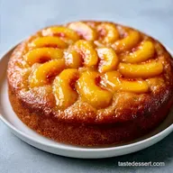 Italian Fresh Peach Cake in 60 Minutes