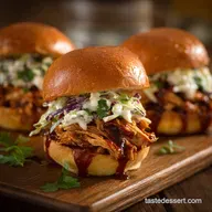 Jack and Coke BBQ Pulled Chicken Sliders Recipe