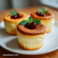 Japanese Cotton Cheesecake Cupcakes Recipe: Fluffy Mini Treats
