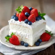 July 4th Party Cake for 12 Servings