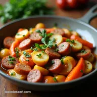 OnePan Sausage Veg Bake The Ultimate Lazy Dinner Hero