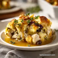 Leftover Stuffing Recipe with Turkey in 45 Mins