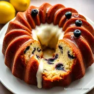 Lemon Blueberry Bundt Cake: Sunshine on a Plate!