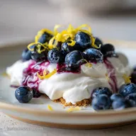 Lemon Blueberry Dessert in 15 Minutes