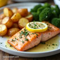 Lemon Butter Salmon with Crispy Potatoes My Weeknight Winner