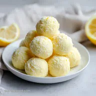Lemon Cheesecake Truffles: 24 Servings