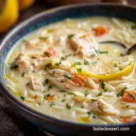 Lemon Chicken Orzo Soup: Classic Avgolemono Style (Velvety Smooth)
