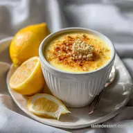 Lemon Posset Brulee Without Eggs | Ready in 3 Hours
