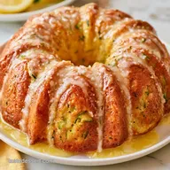 Lemon Zucchini Bundt Cake Recipe for 15