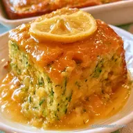 Lemon Zucchini Sheet Cake in 50 Minutes