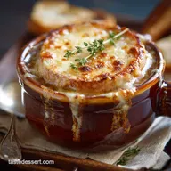 Lightened Up French Onion Soup: Low-Fat Comfort, Full Flavor.
